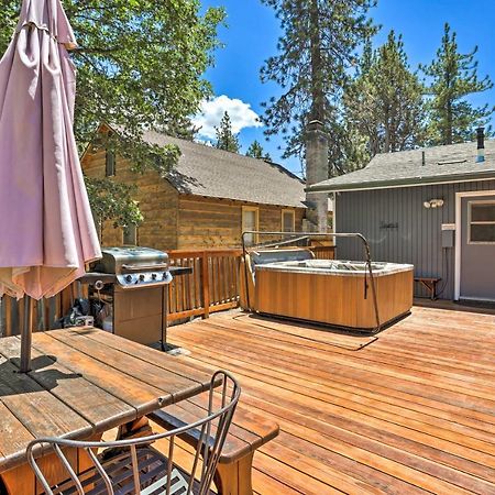 Big Bear Cabin With Deck And Hot Tub, Near Resorts! Big Bear Lake Eksteriør billede